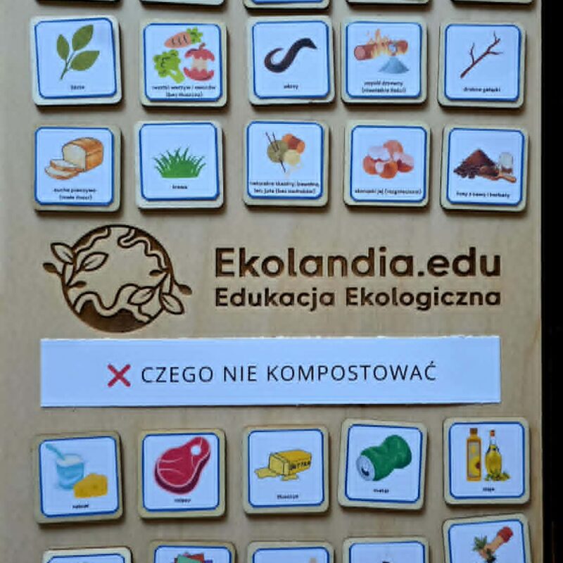 Układanka - co można kompostować